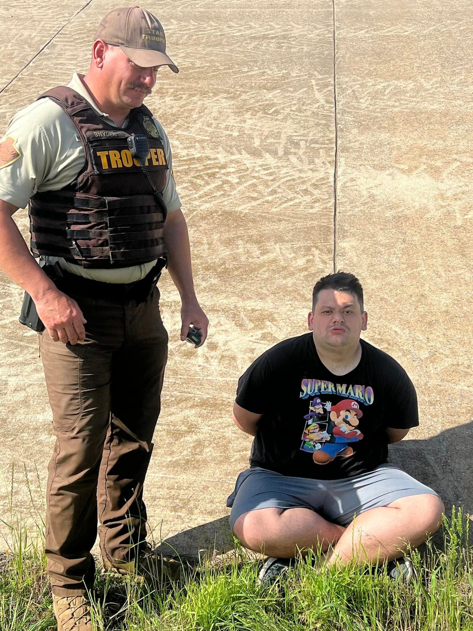 Trooper Matt Snyder from the Oklahoma Highway Patrol received Beck’s unprompted confession on the side of the highway