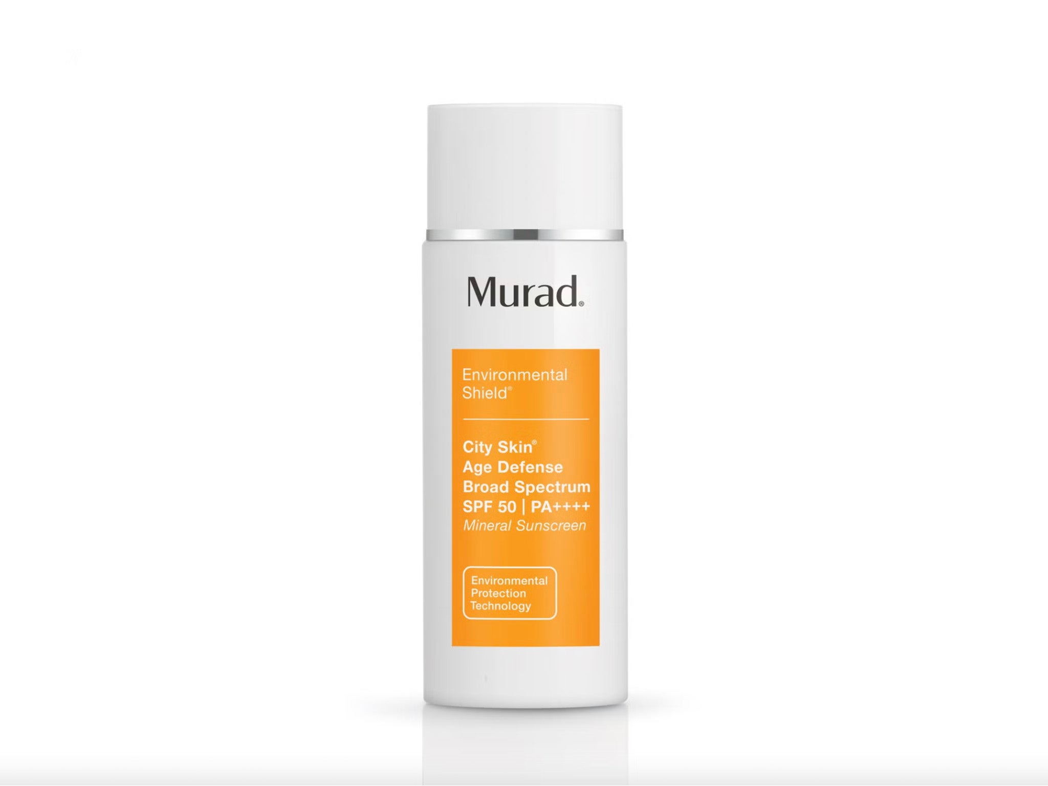 A broad spectrum sunscreen like this one from Murad is your best defense against hyperpigmentation
