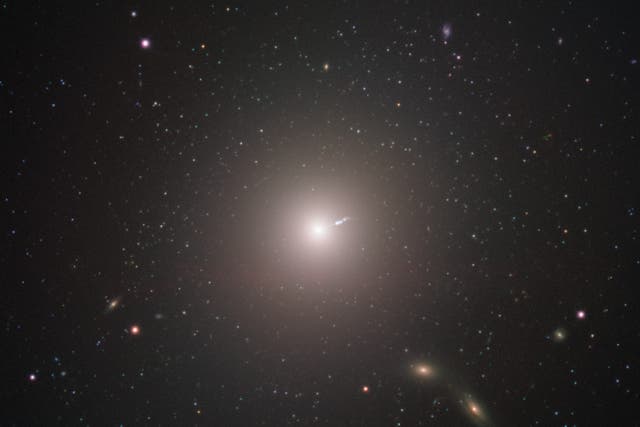 <p>Messier 87 (M87) is an enormous elliptical galaxy</p>