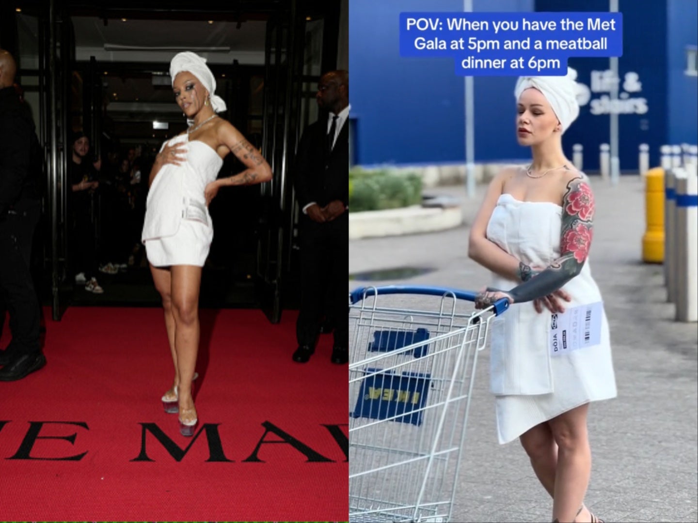 <p>Ikea creates hilarious ad inspired by Doja Cat’s Met Gala dress</p>