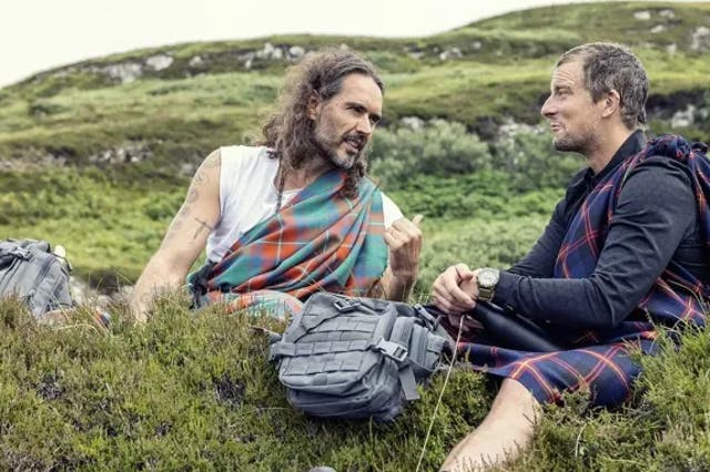 <p>'Running Wild: The Challenge With Bear Grylls and Russell Brand'</p>
