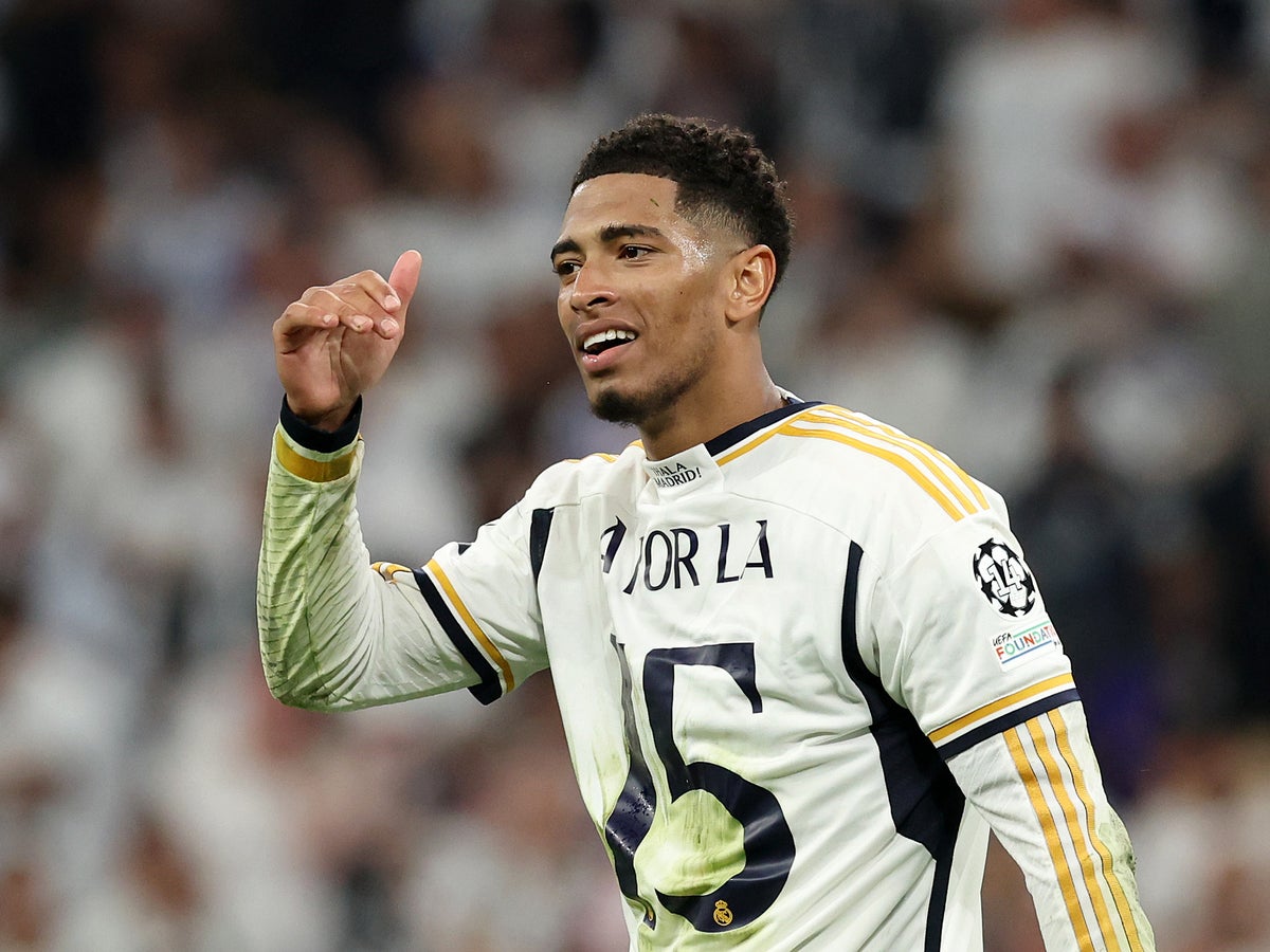 Jubilant Jude Bellingham hails Real Madrid's 'never-say-die' mentality after Champions League win | The Independent