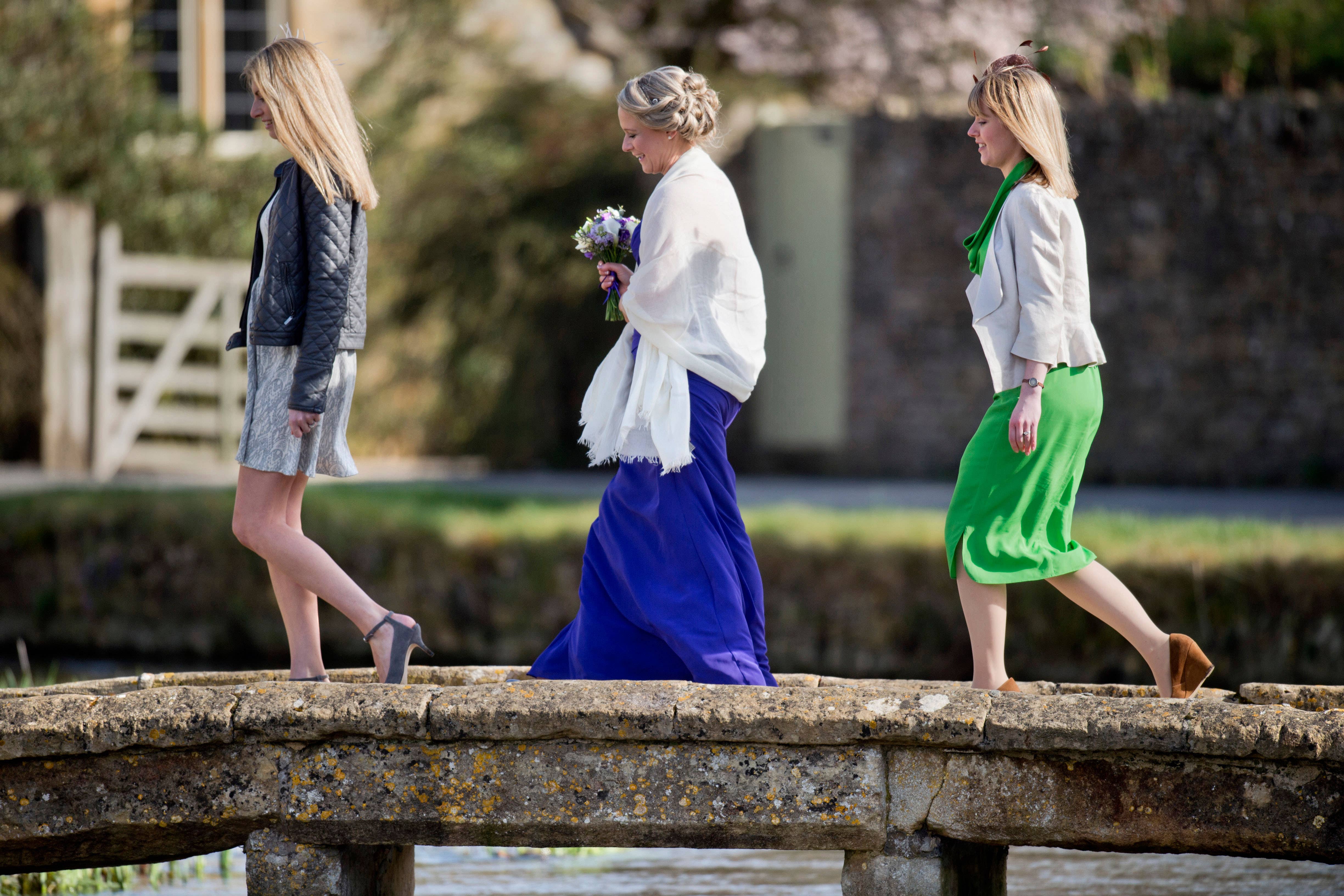 Wedding guest dressing need not be stressful (Alamy/PA)