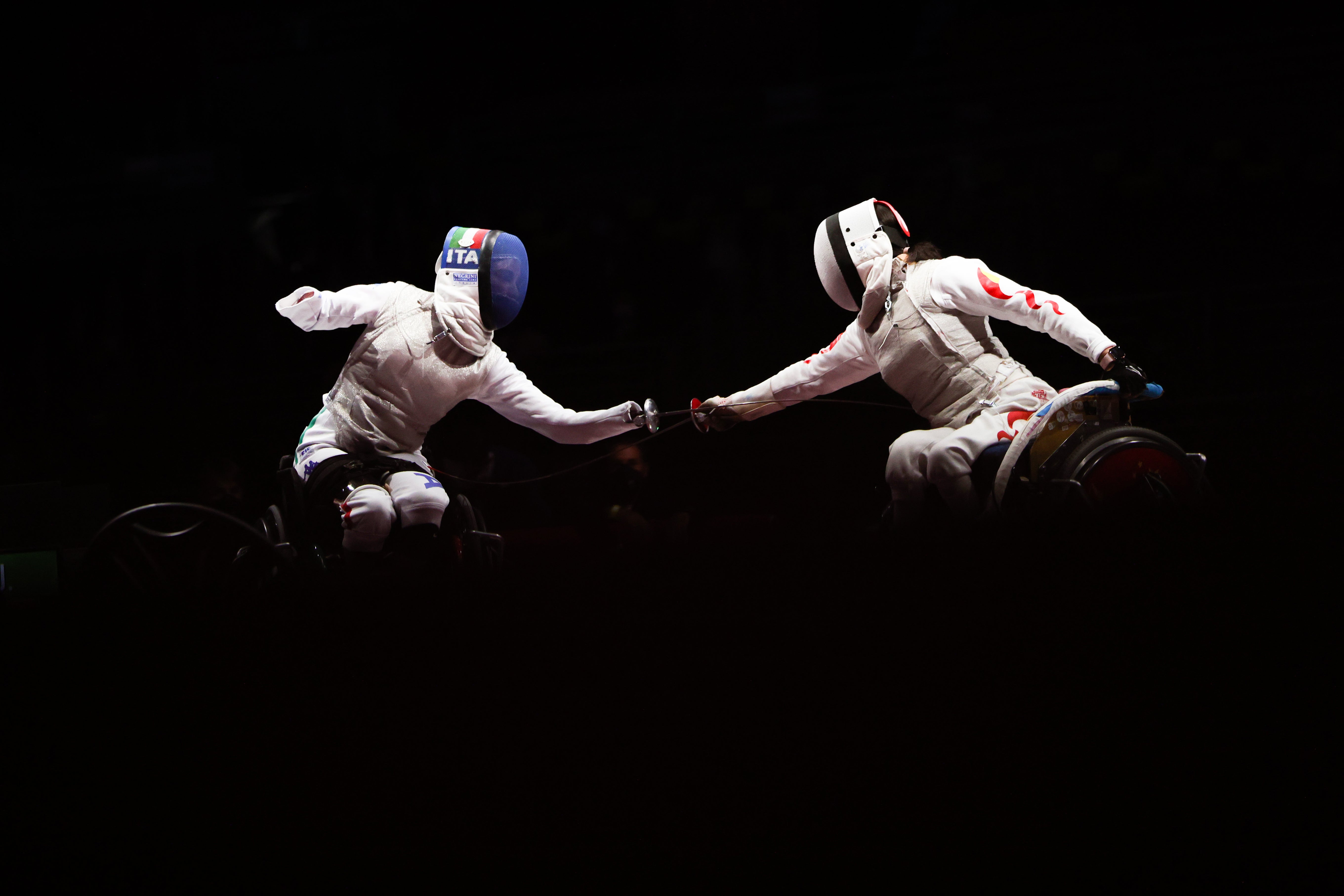 Chaves is hoping to compete in fencing at a third Paralympics