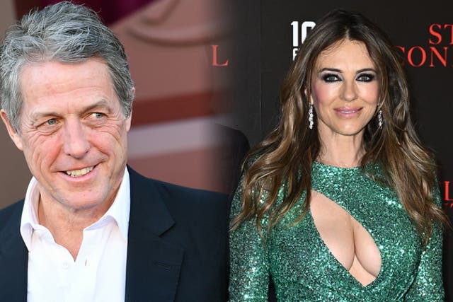 <p>Elizabeth Hurley joined by ex-partners Hugh Grant and Arun Nayar at UK premiere of Strictly Confidential.</p>