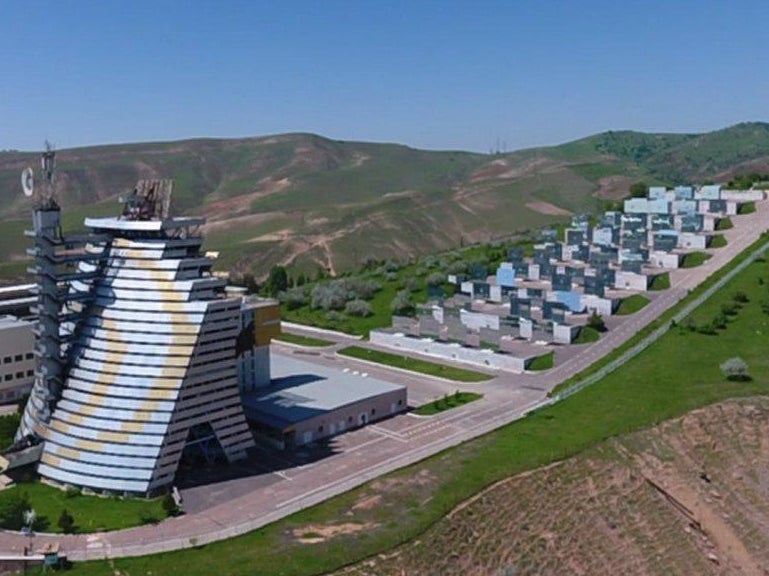 Sun city: Uzbekistan has a huge solar furnace