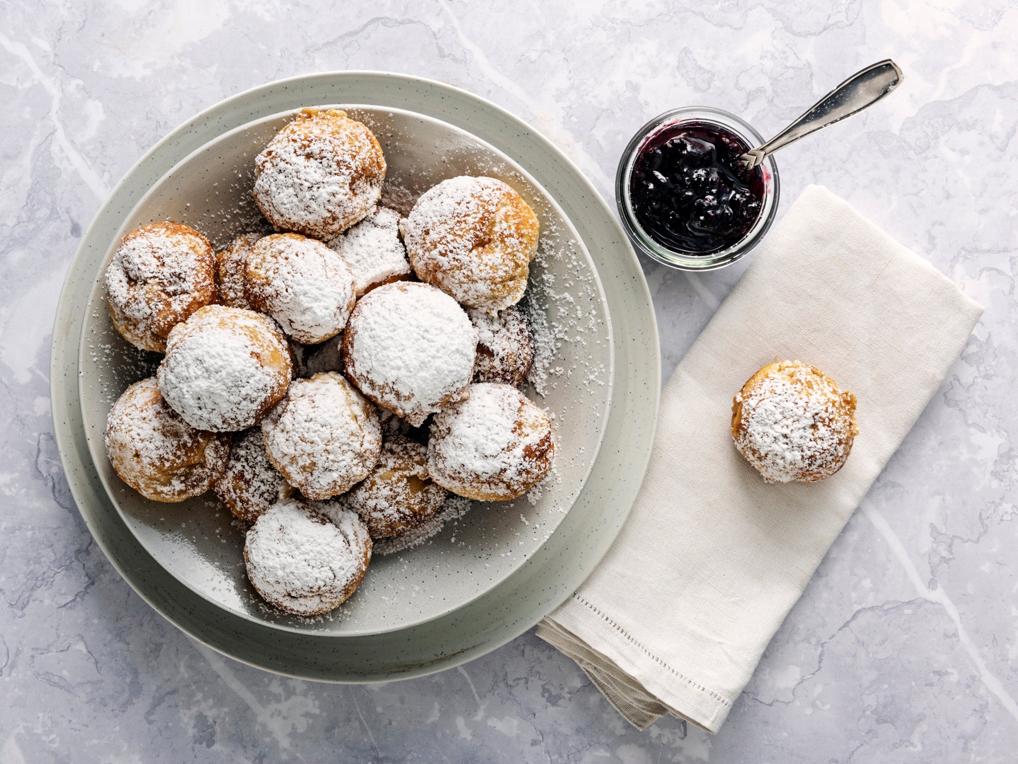 Austrian curd dumplings can be both sweet and savoury