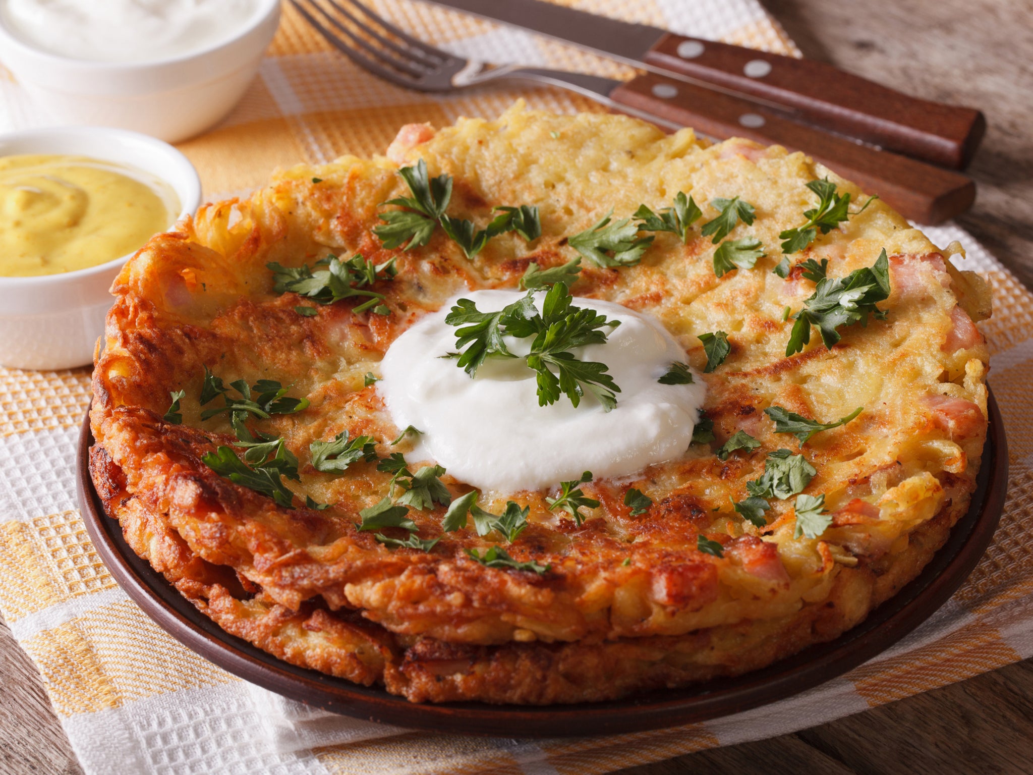 Potato rosti is Switzerland’s national dish