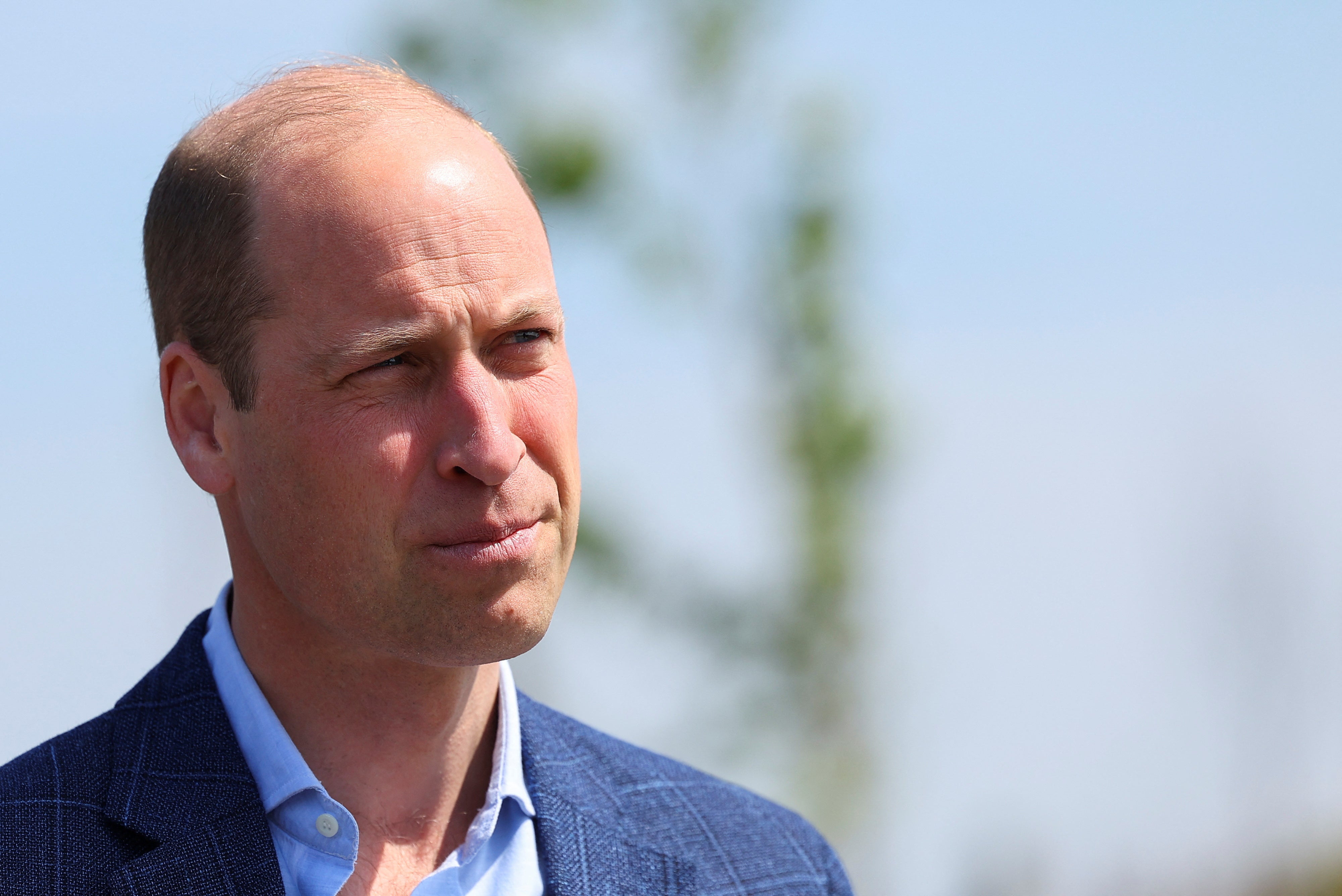 Prince William paid a secret visit to MI6 yesterday afternoon
