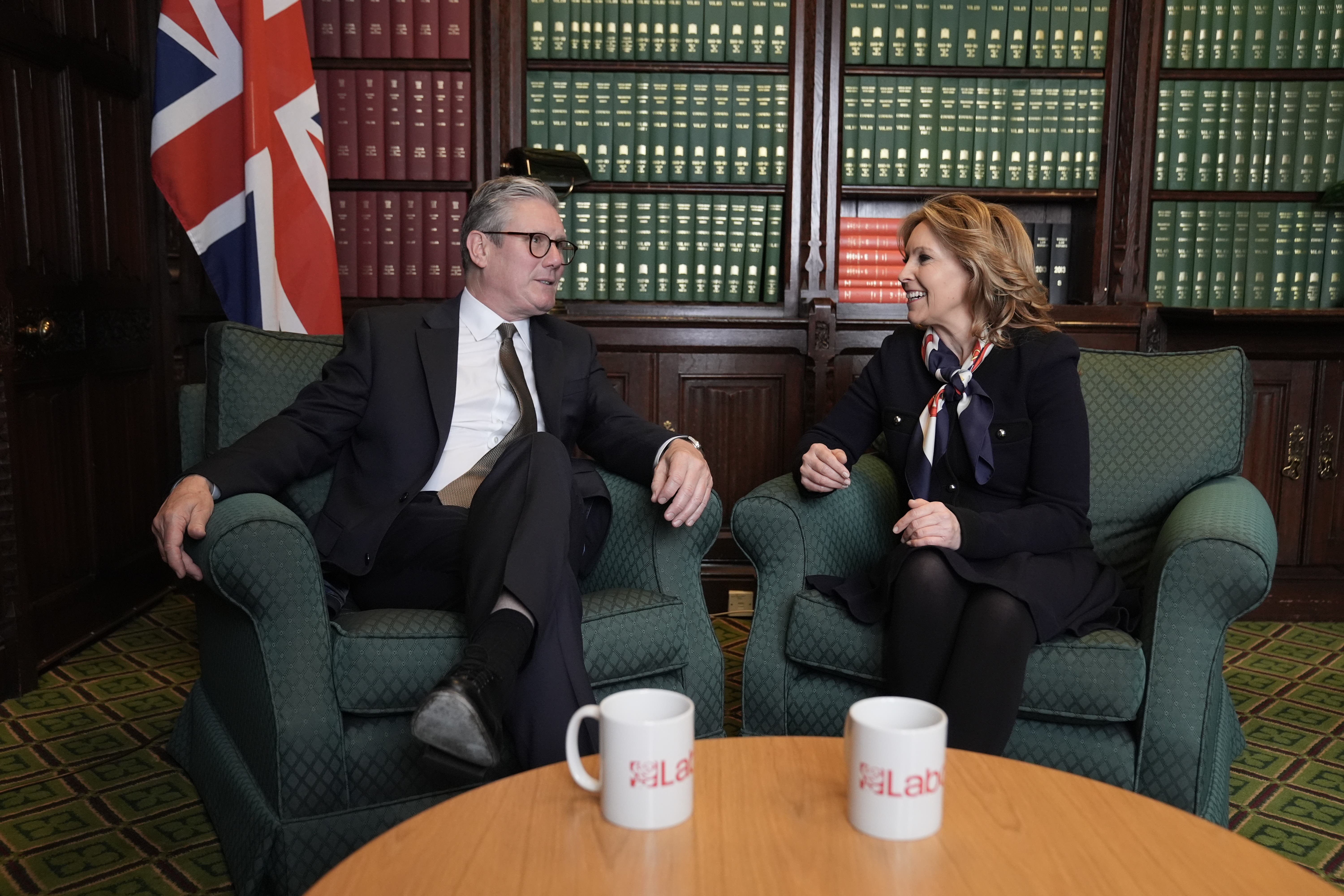 Keir Starmer welcomes Natalie Elphicke on Wednesday