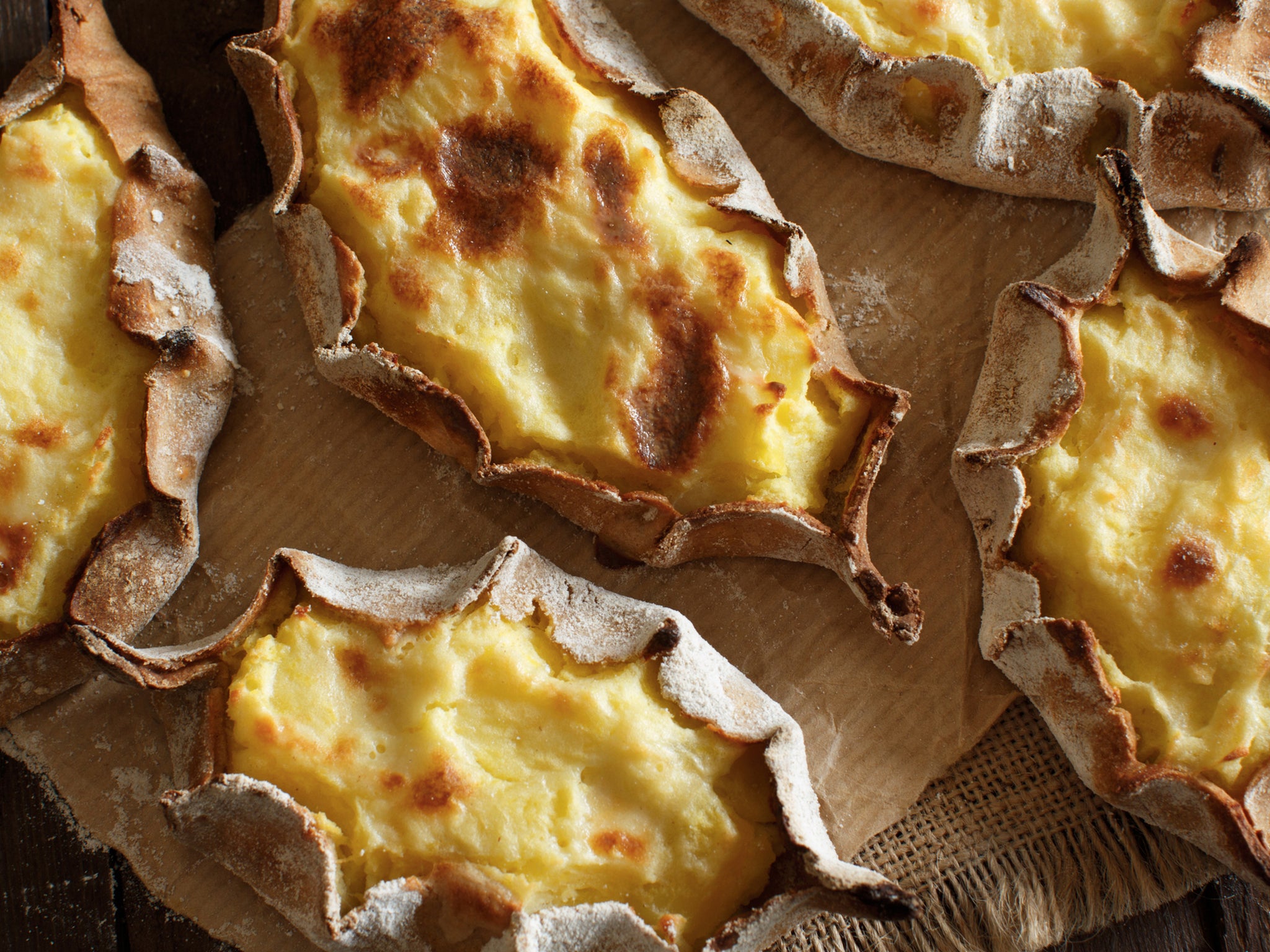 These pasties were a pratical and portable food farmers could take to work