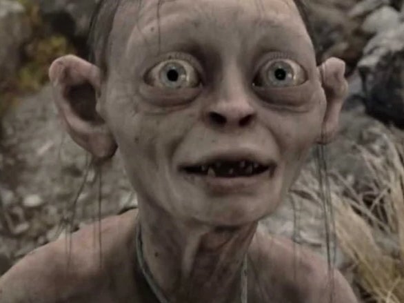 Gollum in the ‘Lord of the Rings’ films