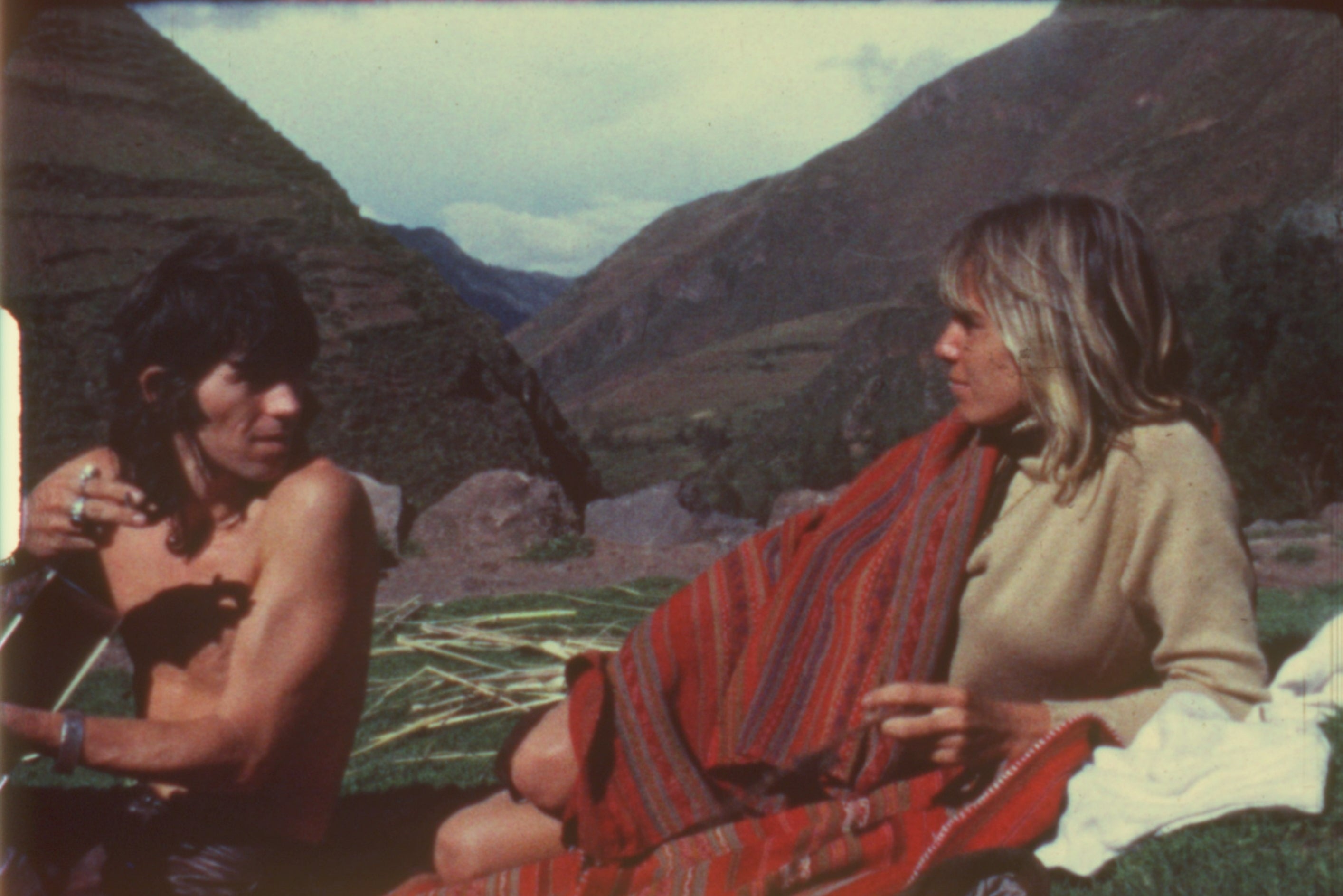 Keith Richards and Anita Pallenberg