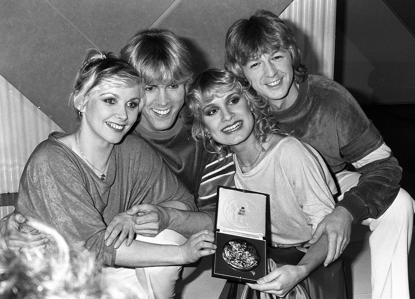 Bucks Fizz, who won the Eurovision Song Contest in 1981