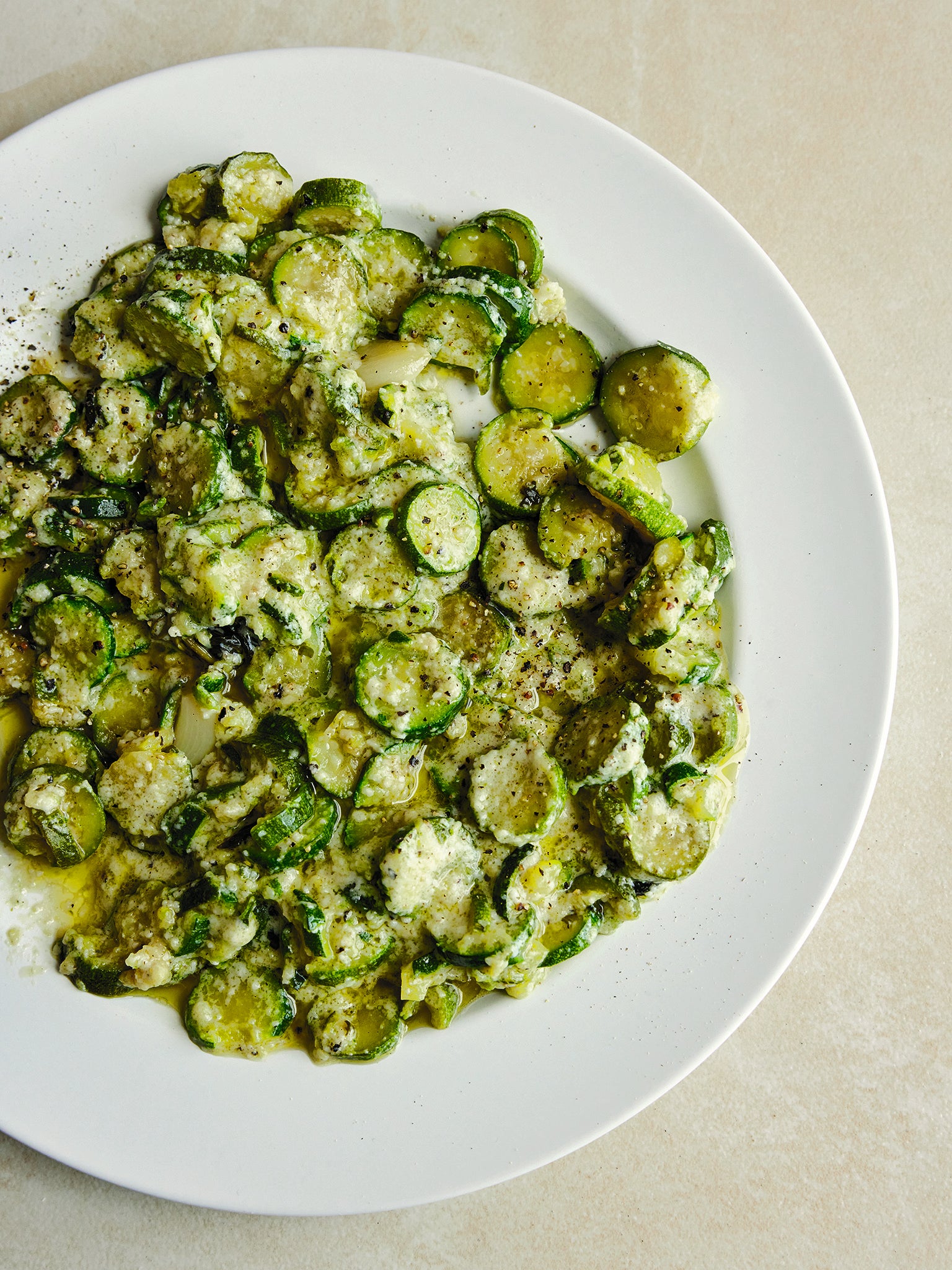 Something magical happens when you braise courgettes in their own juices