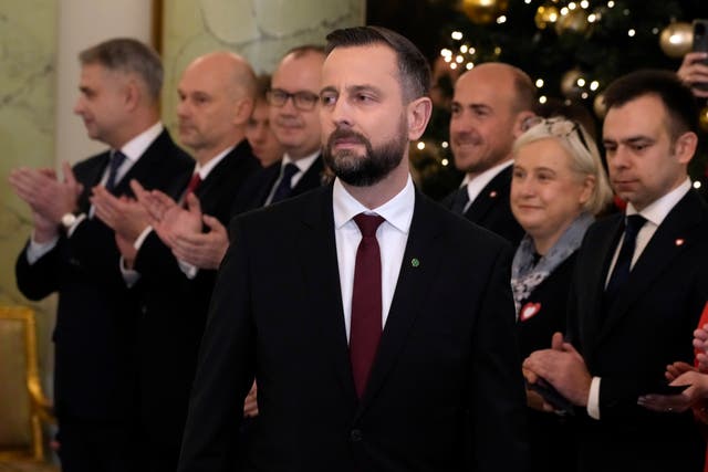 Poland Defense Minister's Backpack