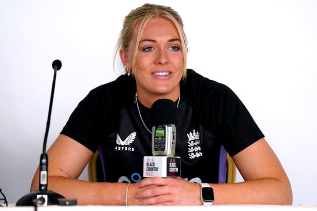 Sarah Glenn is pleased to see people fighting for England places (Jacob King/PA)