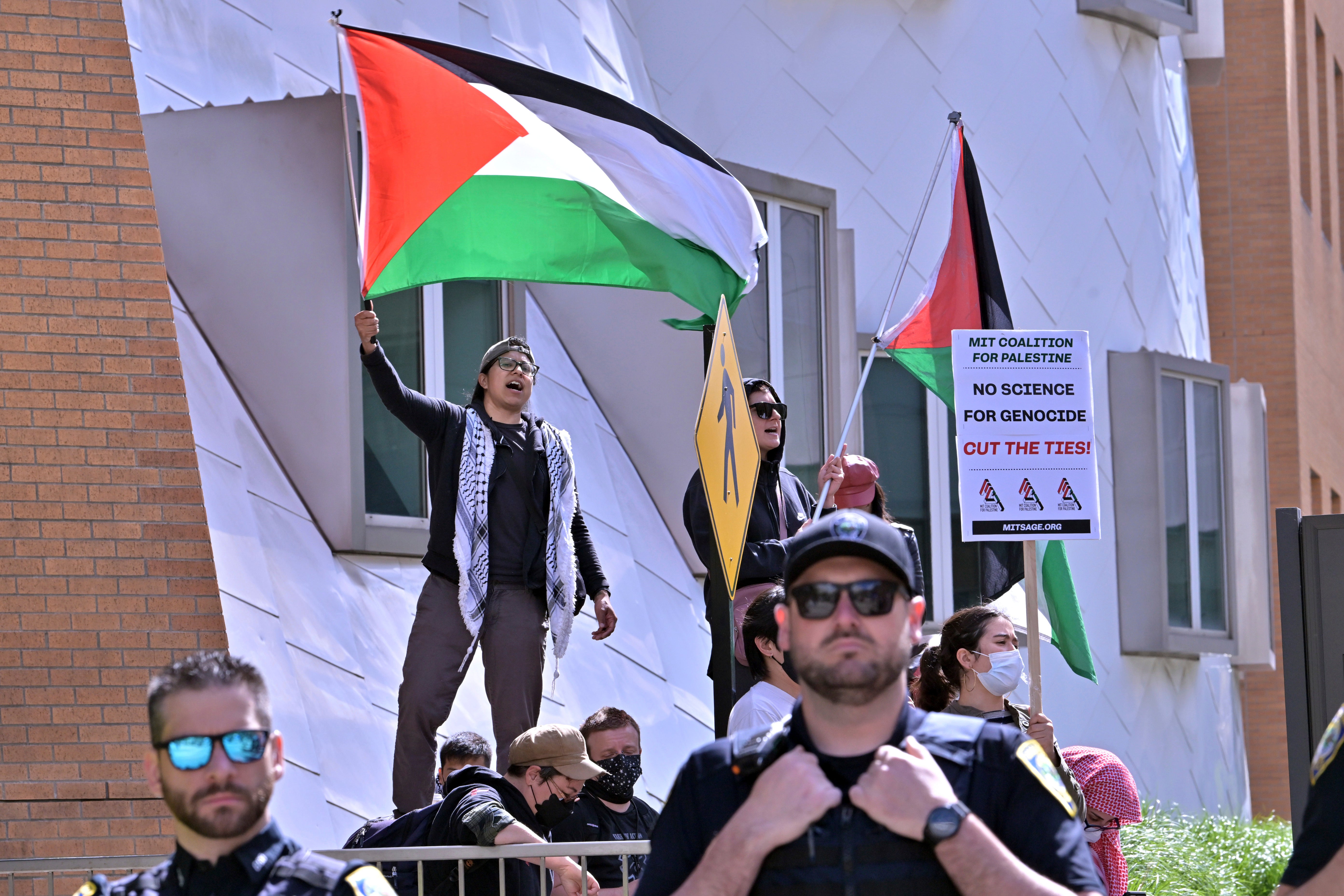 Israel Palestinians Campus Protests