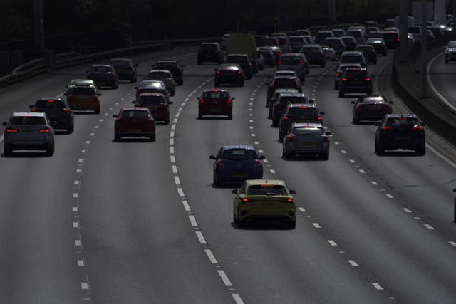 <p>A section of Britain’s busiest motorway will be closed while concrete beams are installed </p>