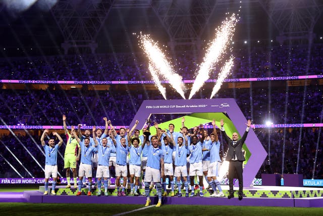 <p>Manchester City won the last Club World Cup of the previous format</p>