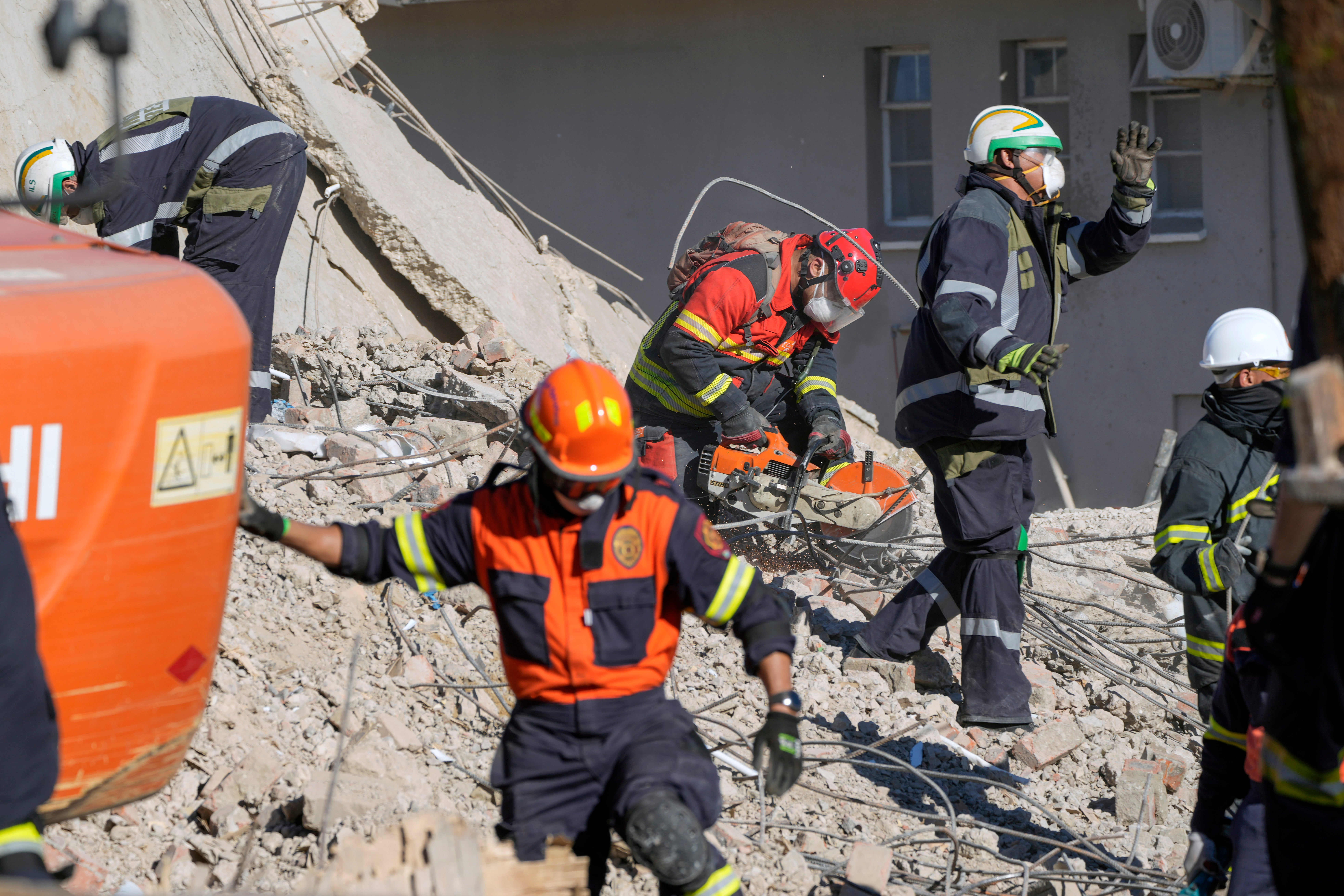 South Africa Building Collapse