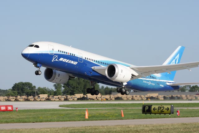 <p>Boeing say they are ‘fully confident in the safety and durability of the 787 Dreamliner’ </p>