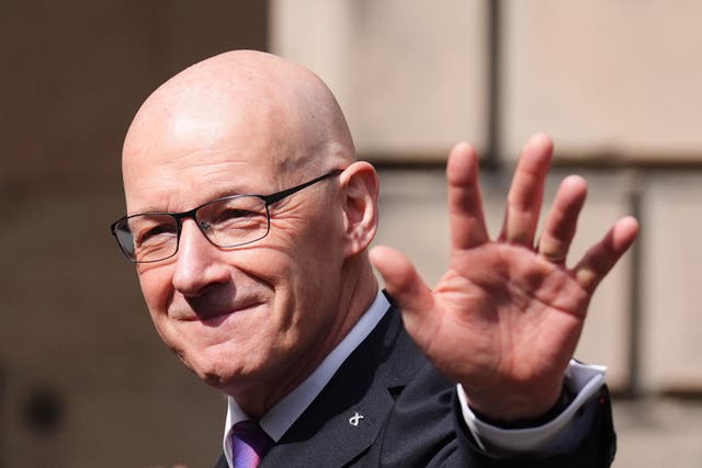 John Swinney was sworn in as Scotland First Minister on Wednesday (Andrew Milligan, PA).