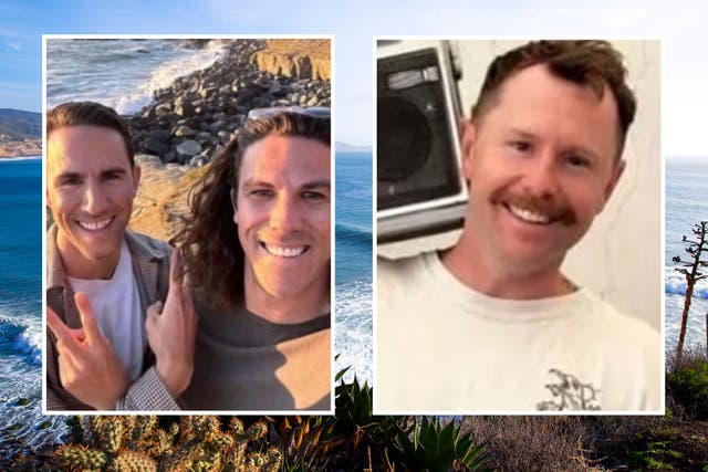 <p> ?Australian brothers Jake Robinson, Callum Robinson, and their American friend Carter Rhoad, were shot and killed in Mexico during a surfing trip </p>