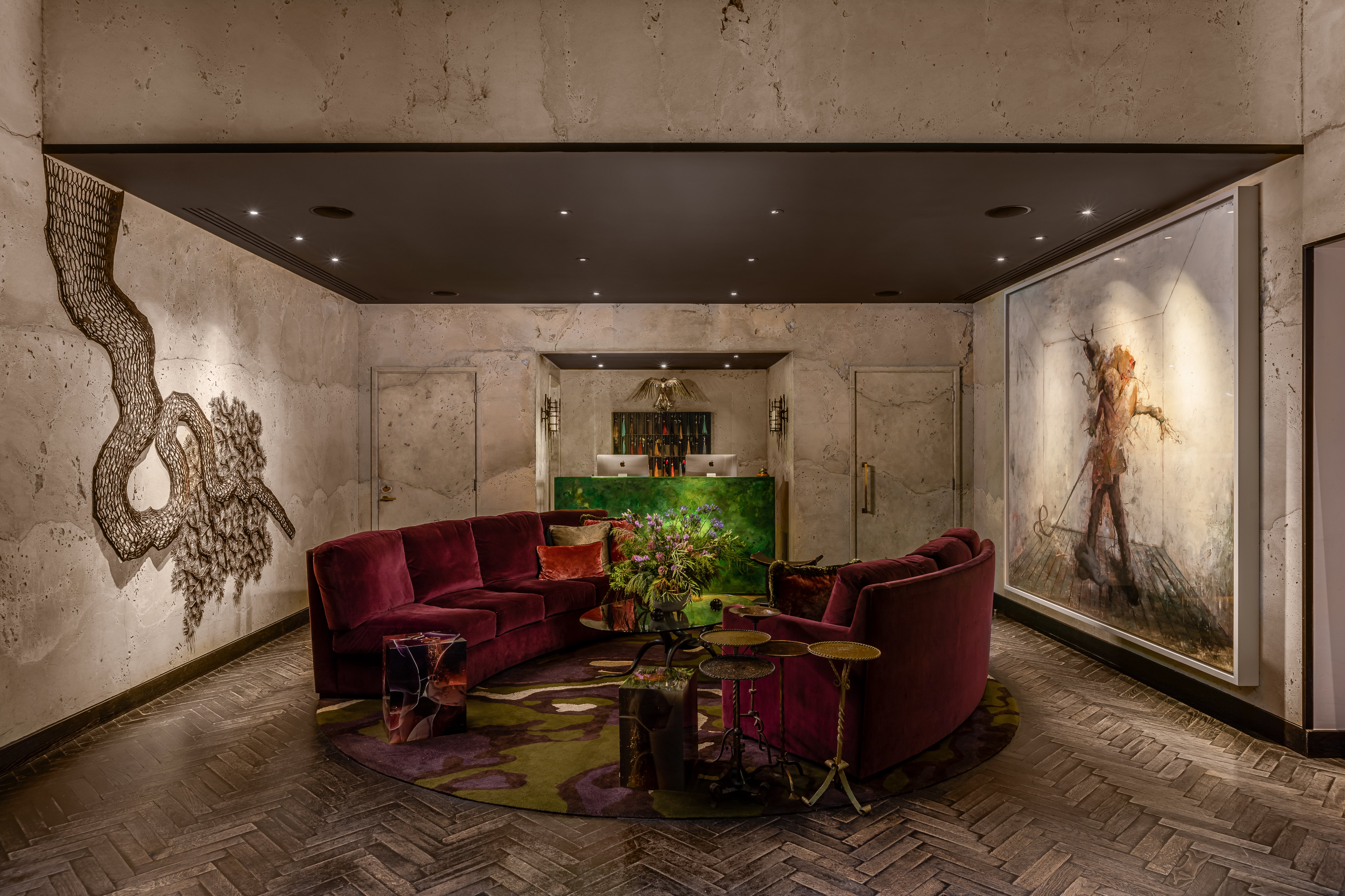 Walk the mesmerising spaces of the five-star Fitzrovian Hotel