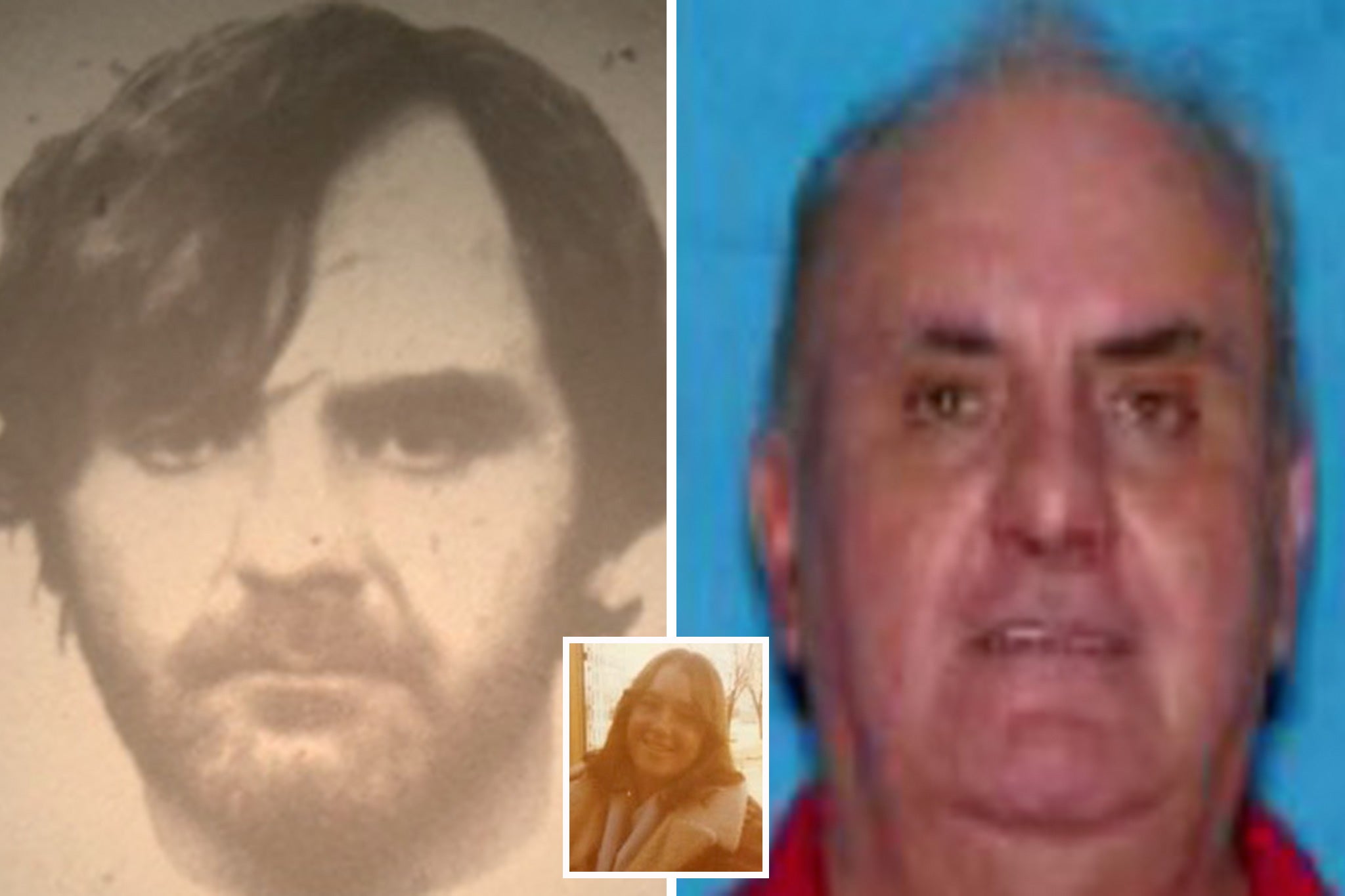 New DNA evidence pointing to William C. Kernan Jr (circa 1977 and before his death in 2010) has help solve the cold case murder of Maria Loraine Honzell (inset)