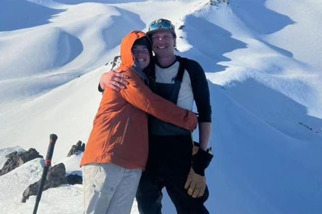 <p>Andrew Niziol (right) and Patty Bolan in an instagram post from early May 2024</p>
