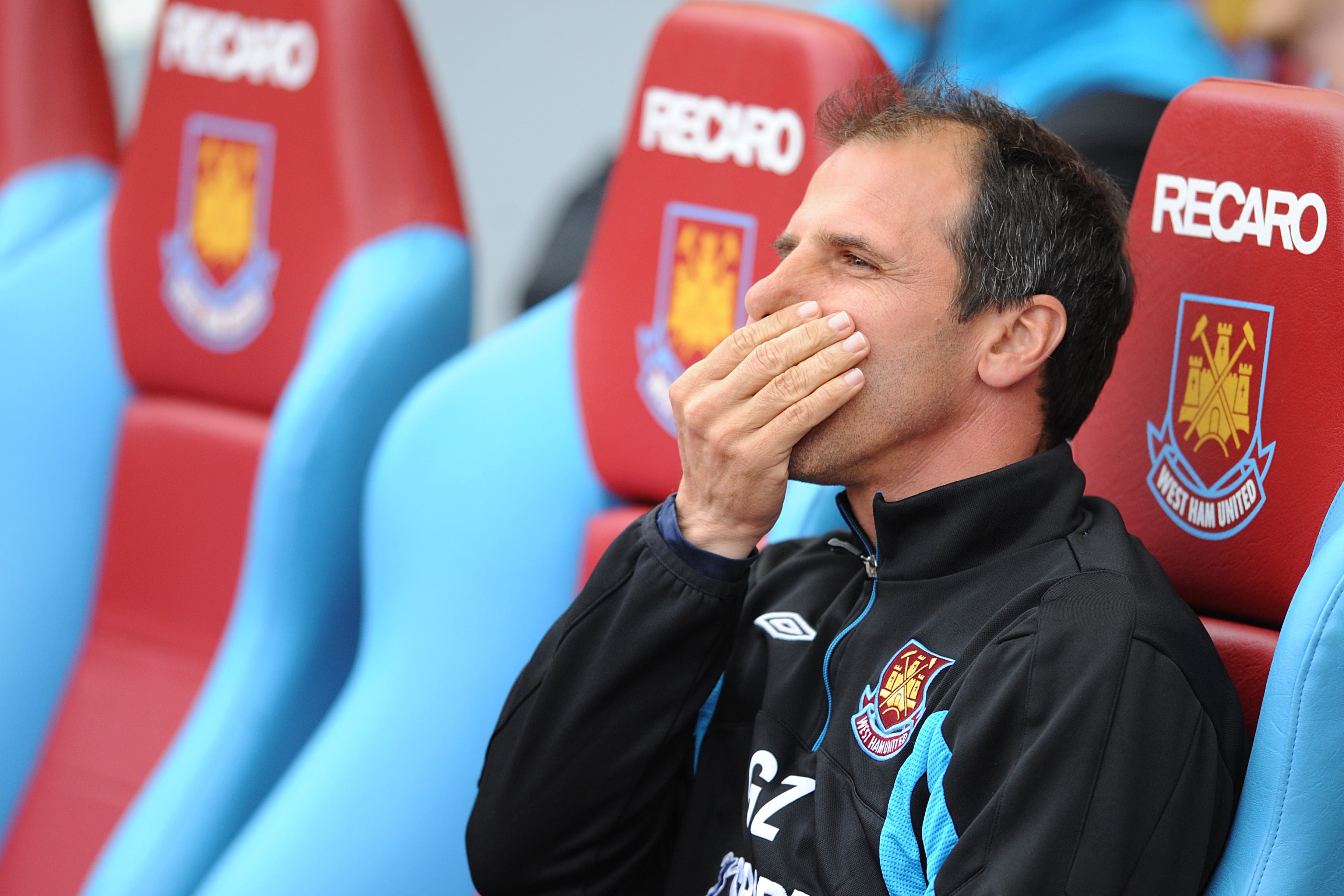 West Ham was Gianfranco Zola’s first job in club management (Daniel Hambury/PA)