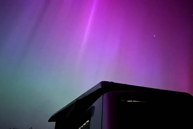 <p>Watch: Stunning Northern Lights illuminate sky across UK.</p>