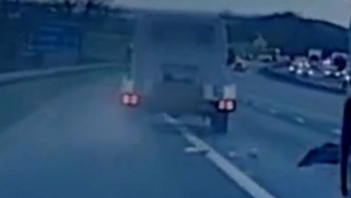 <p>Man throws heroin out of car window in police motorway chase before trying to flee at Manchester Airport.</p>