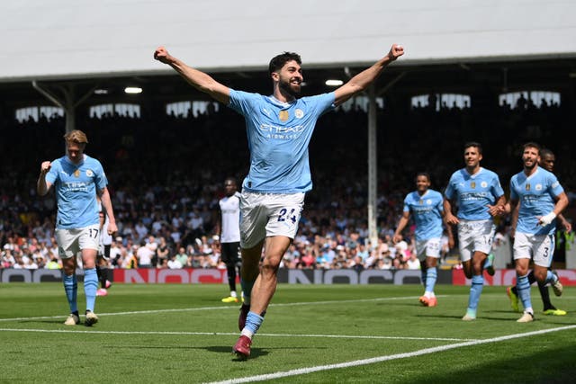 <p>Man City strolled to victory at Fulham, helped in no small part by a Josko Gvardiol double </p>