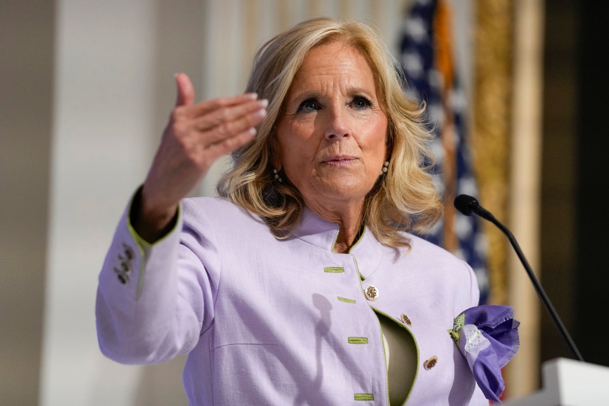 Jill Biden tells Arizona college graduates to tune out people who tell them what they 'can't' do