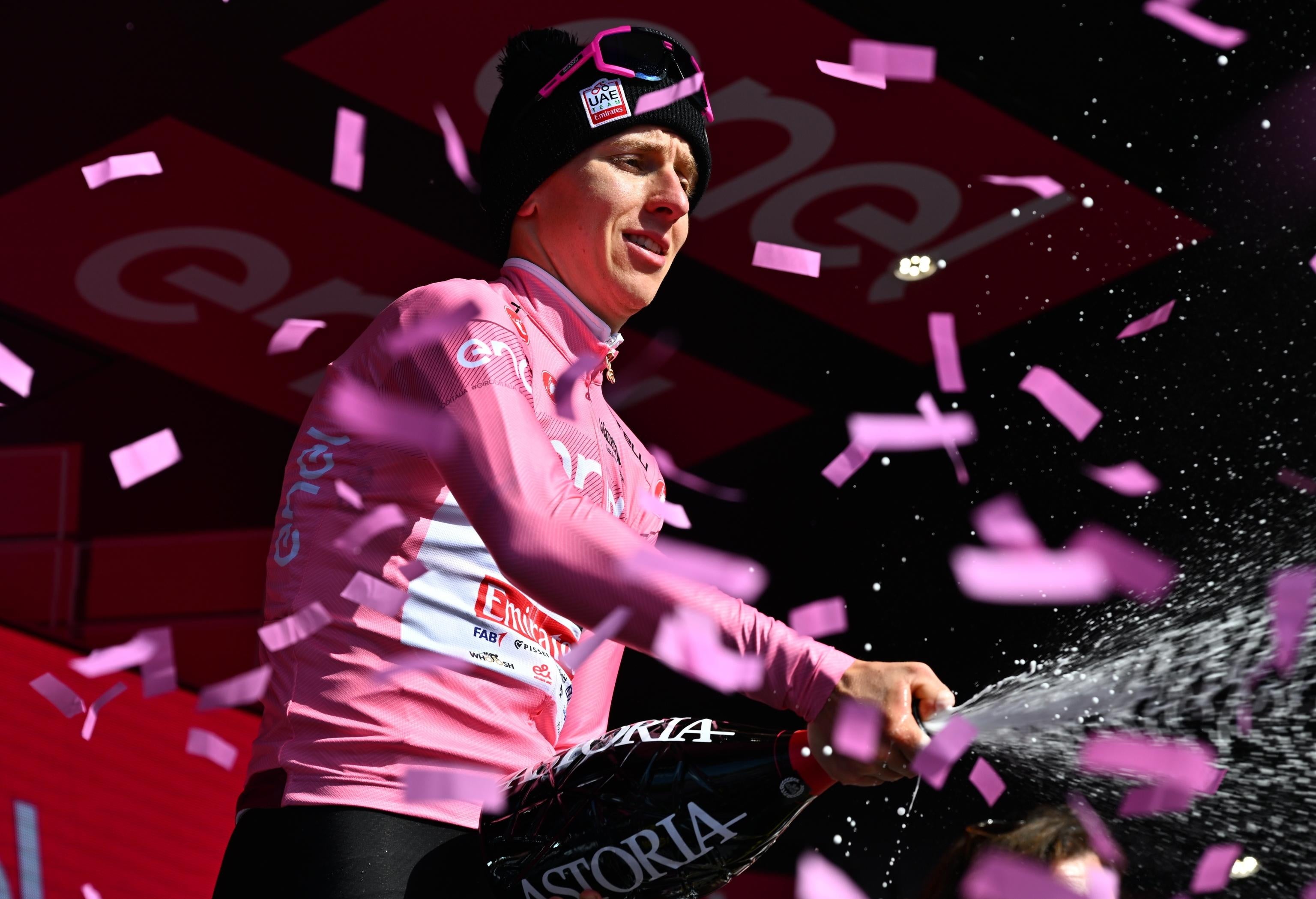 Pogacar has won three of the first eight stages of the 2024 Giro