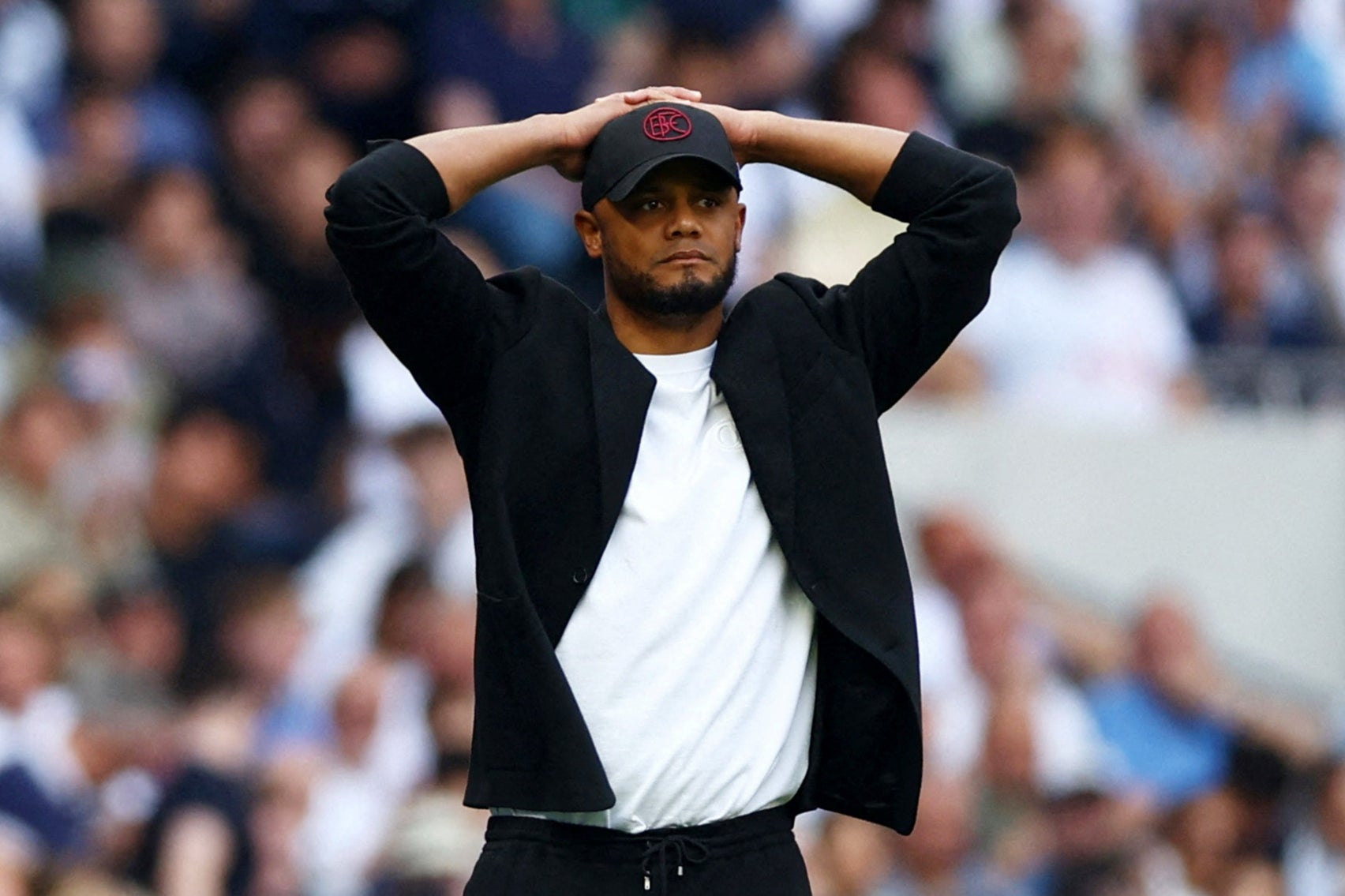 Vincent Kompany has led Burnley to a disappointing relegation