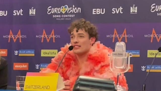 <p>Switzerland winner Nemo says Eurovision furore made them really sad.</p>