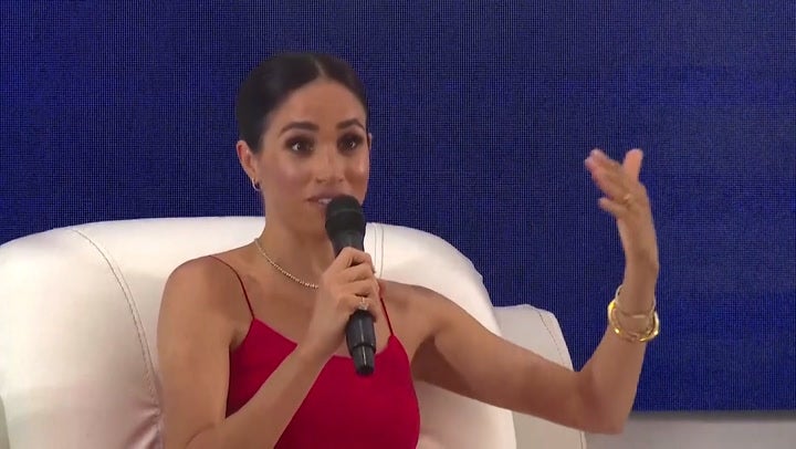 <p>Meghan reveals ‘exciting’ family discovery as she encourages women to empower one another.</p>