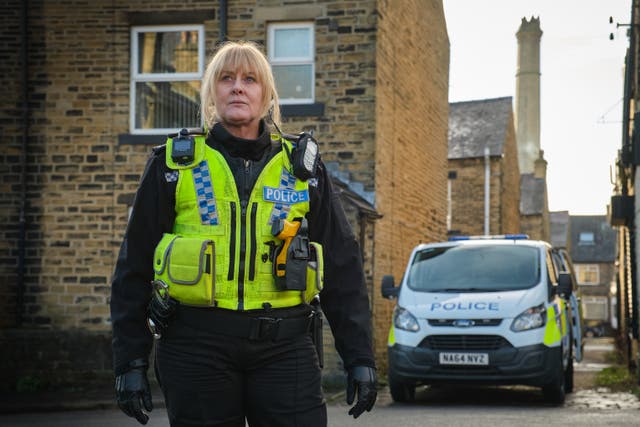 Sarah Lancashire plays no-nonsense sergeant Catherine Cawood in the drama (Matt Squire/PA)