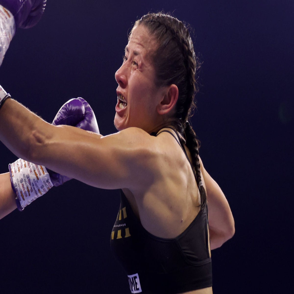 Nina Hughes seeks rematch after incorrect call in title loss to Cherneka  Johnson | The Independent