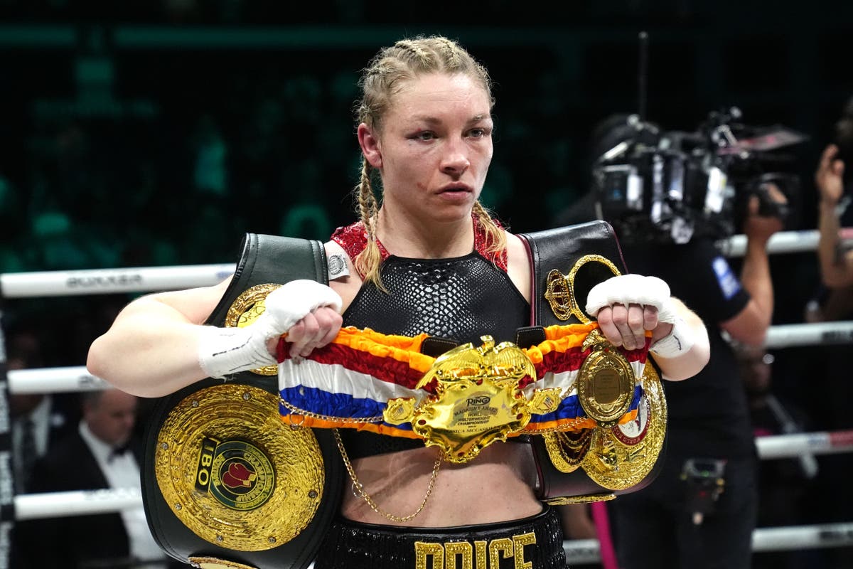 Lauren Price wants to ‘be in massive fights’ after impressive display in Cardiff