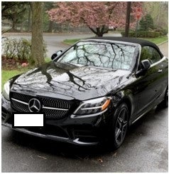 The’ Mercedes-Benz convertible, belonging to Nadine Menendez, that prosecutors claim was paid for with bribes