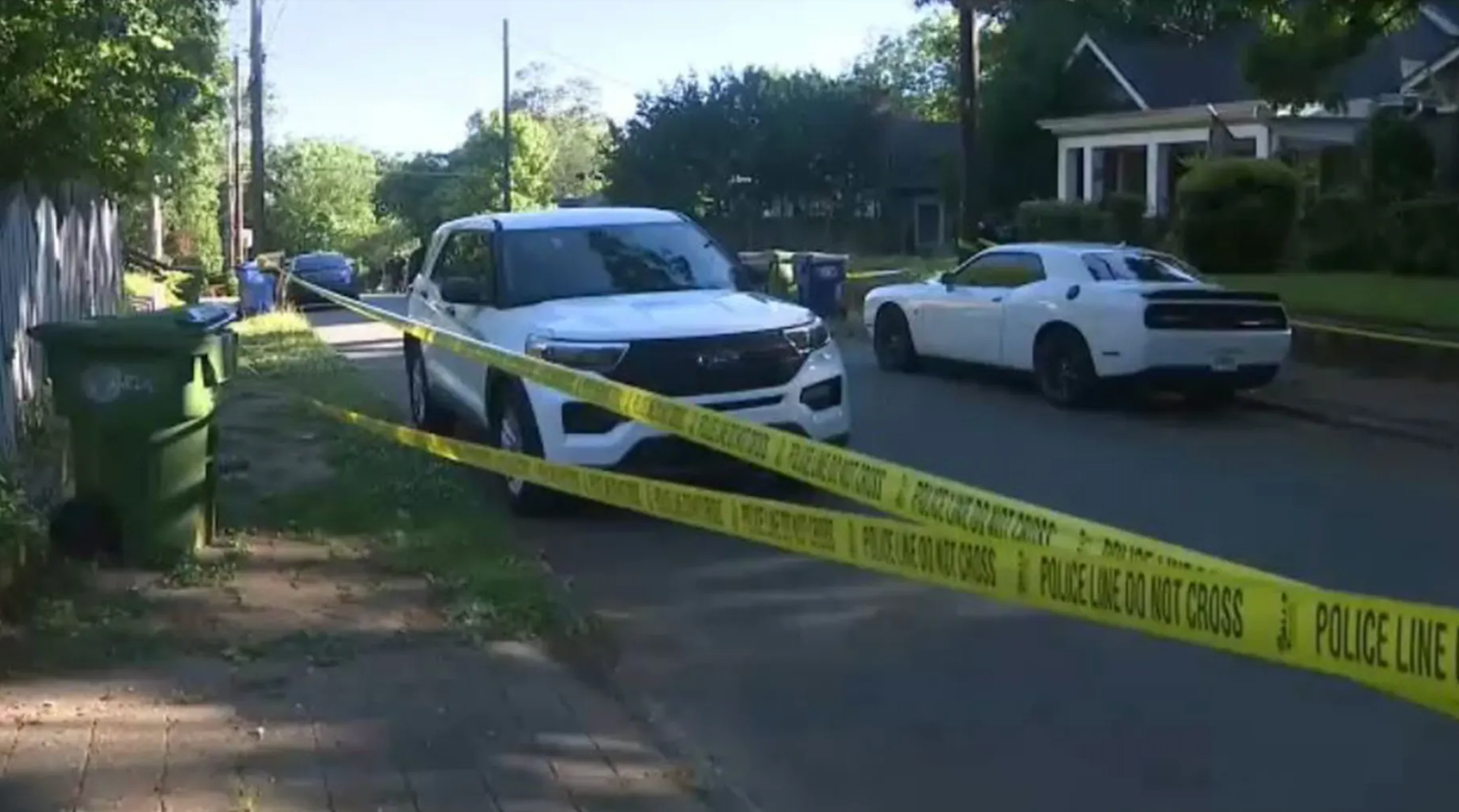 Three Atlanta police officers were injured on Saturday