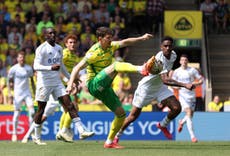 Norwich and Leeds deadlocked after cagey Championship play-off first leg