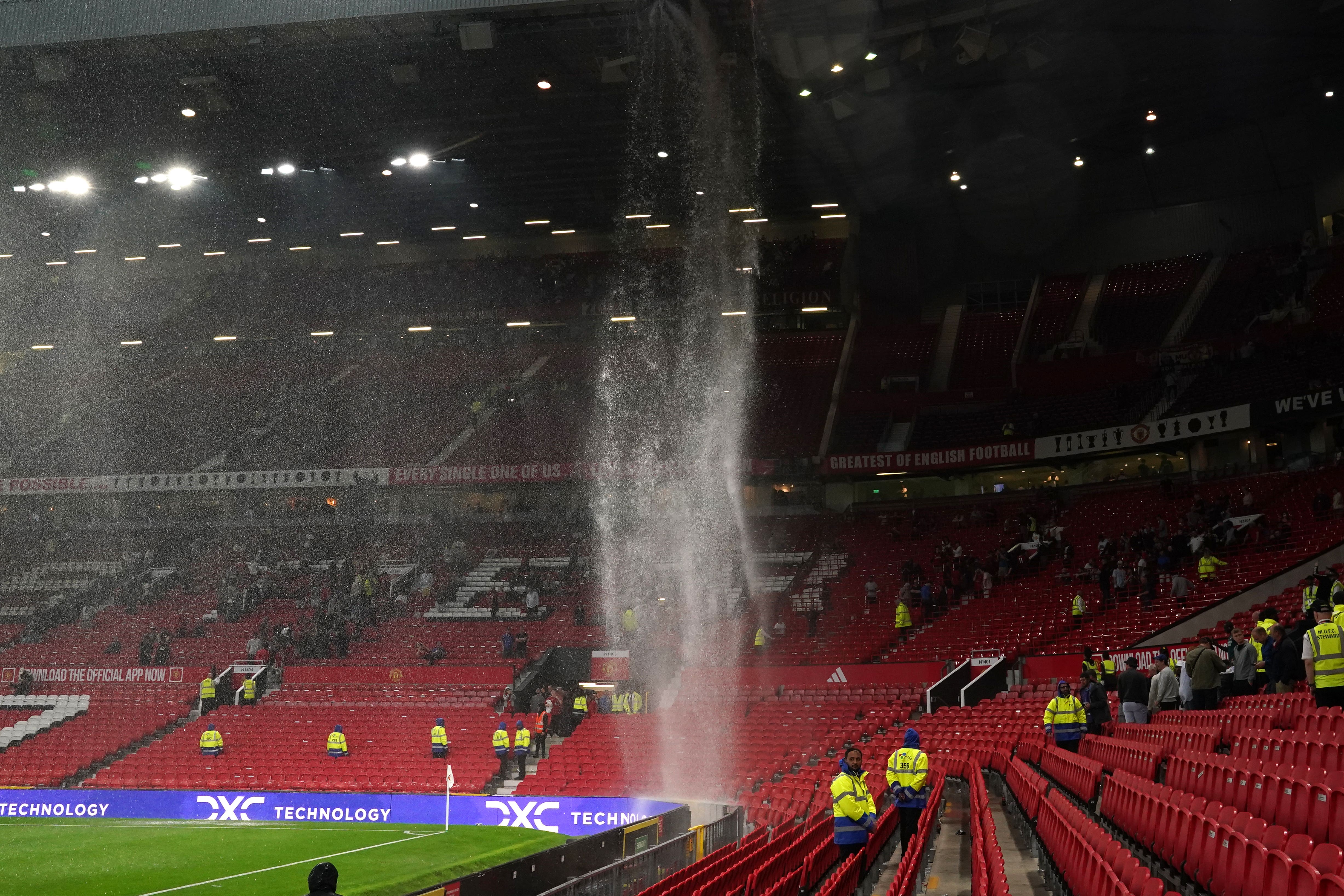 pa ready, jim ratcliffe, manchester united, gary neville, andy burnham, greater manchester, arsenal, premier league, labour, it never rains but it pours – old trafford issues exposed by storm
