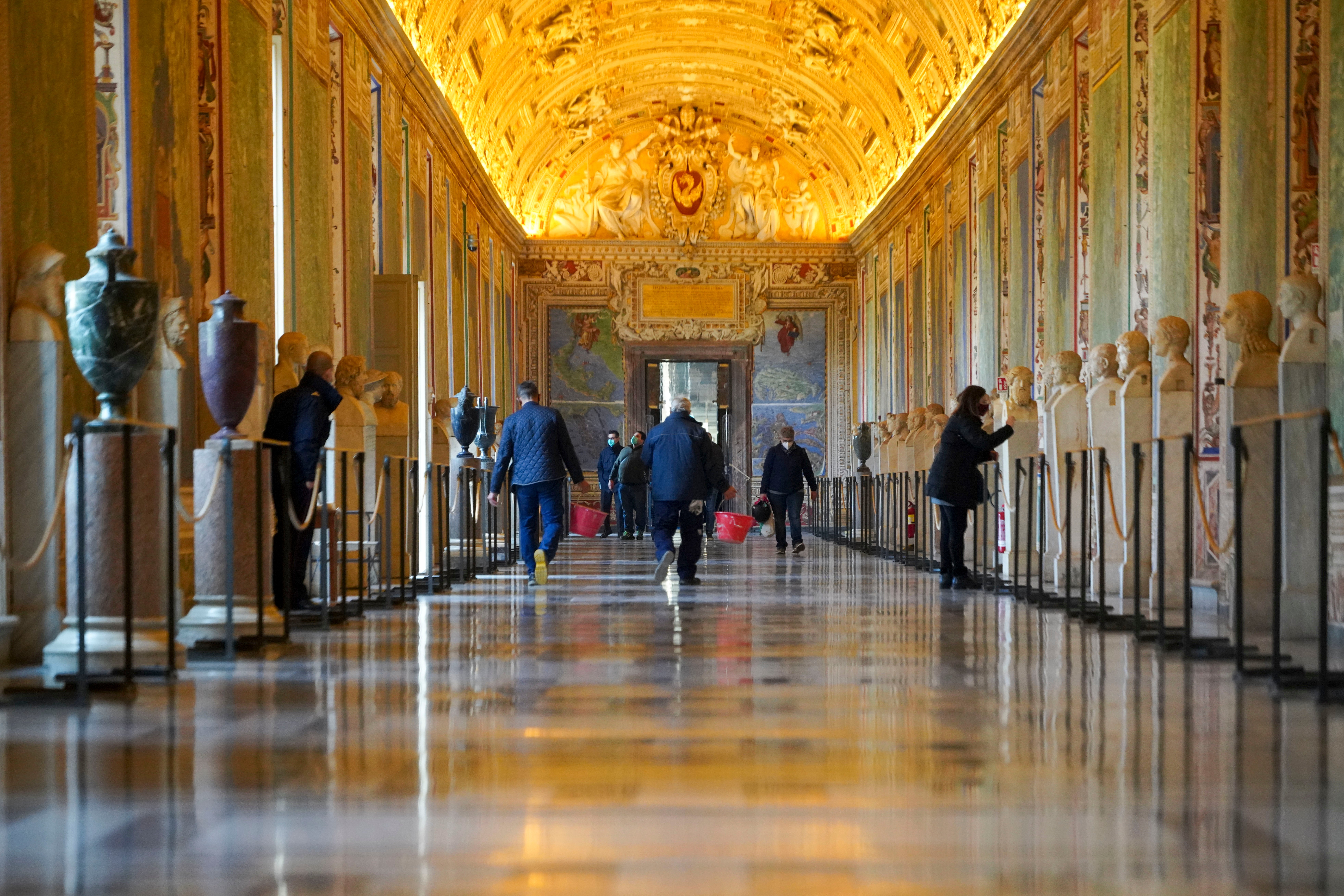 A total of 49 employees of the Vatican Museums have filed a class-action complaint with the Vatican administration