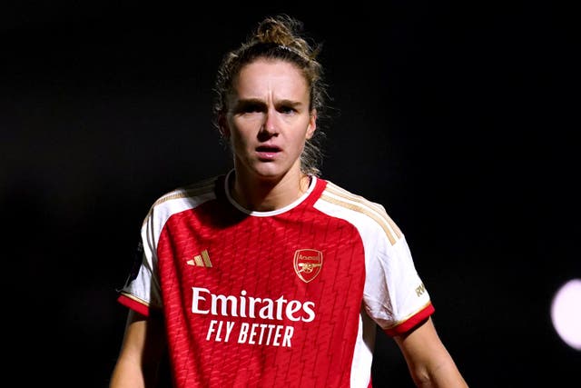 Vivianne Miedema has been with Arsenal since 2017 (Adam Davy/PA)
