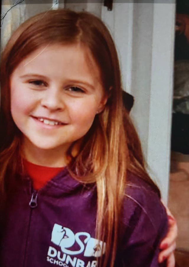<p> Handout photo issued by Police Scotland of Sophia Timms who was was last seen at about 8.30am on Belhaven Road, Dunbar</p>